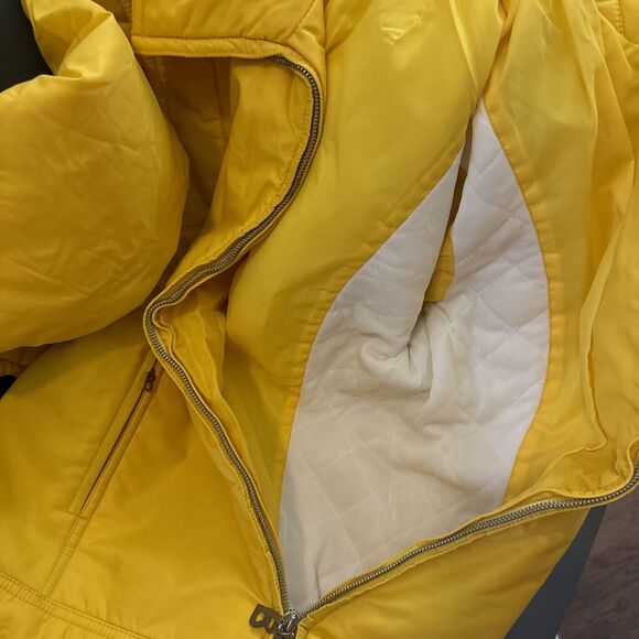 Vintage Bogner Yellow Light 70s Ski Jacket- Women's Size Medium Small 80s - Picture 9 of 9